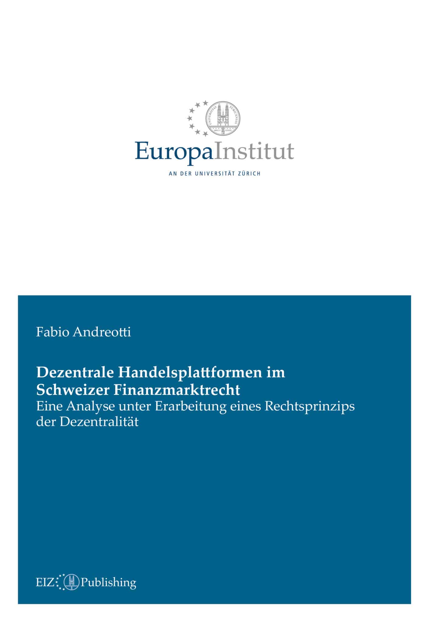 Endlich… meine Dissertation zu DEX ist da!
